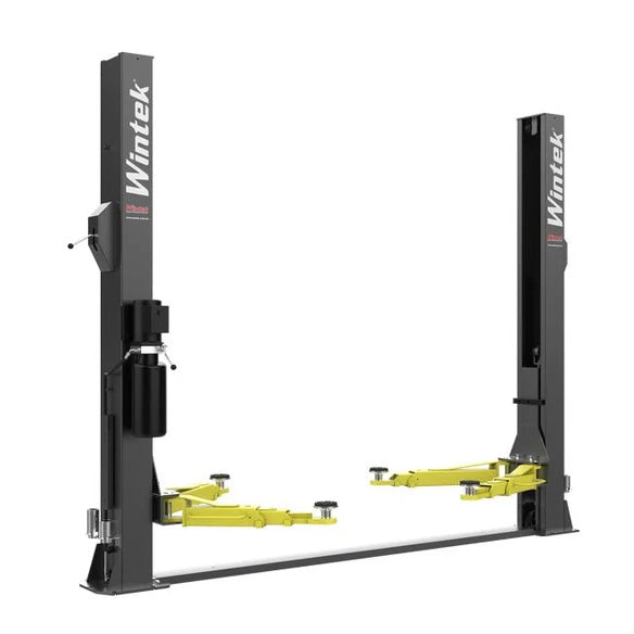 Rampa simétrica de 2 postes altura libre capacidad 10,000 lb